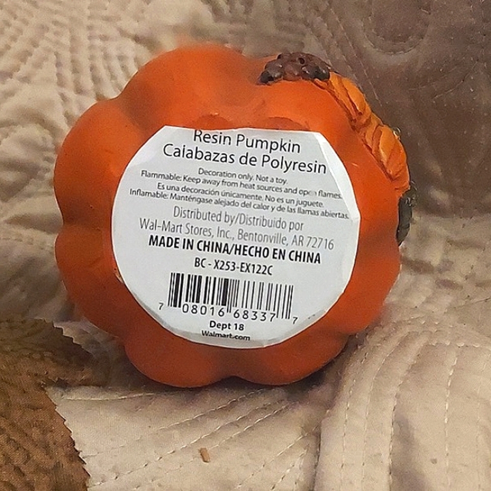 HARVEST BLESSINGS PUMPKIN - Picture 4 of 5